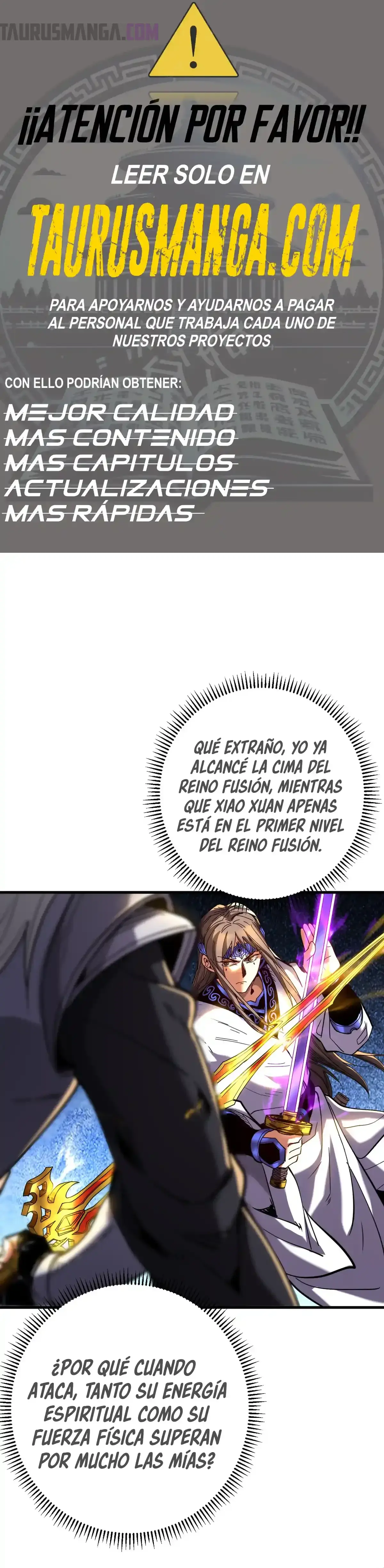 Mientras mis discípulas se matan, yo me relajo! > Capitulo 144 > Page 01